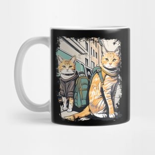 Support Your Local Street Cats vintage Mug